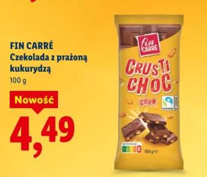 Czekolada z prażoną kukurydzą