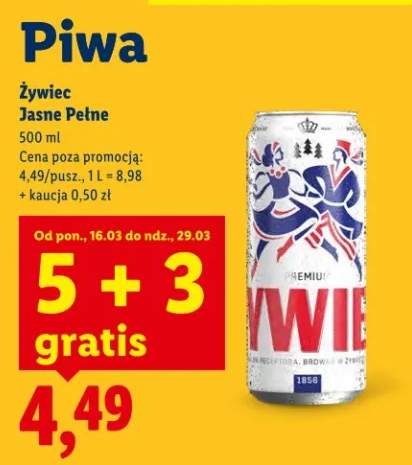 Piwo Jasne Pełne