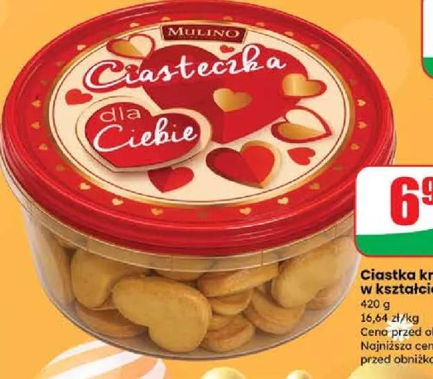 Ciastka kruche w kształcie serc