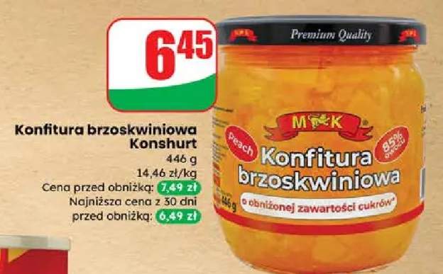 Konfitura brzoskwiniowa
