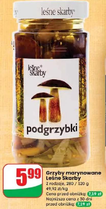 Grzyby marynowane podgrzybki