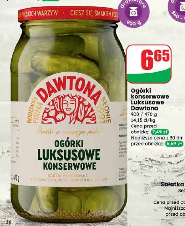 Ogórki konserwowe luksusowe