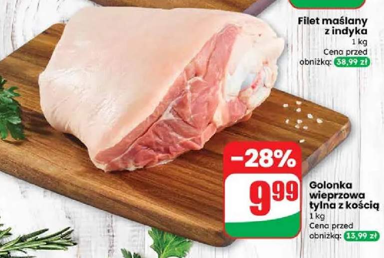 Golonka wieprzowa tylna z kością