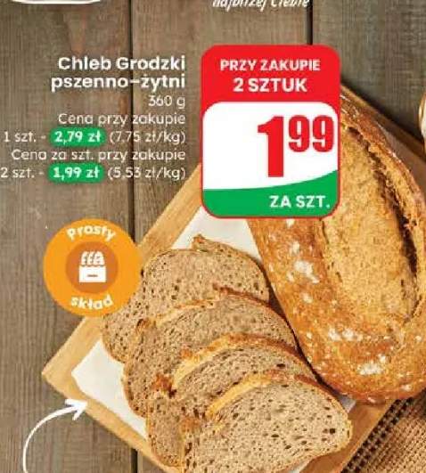 Chleb grodzki pszenno-żytni