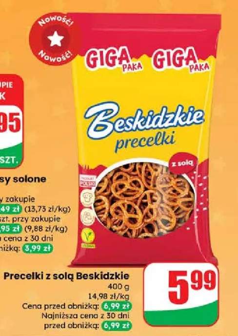 Precelki z solą Beskidzkie