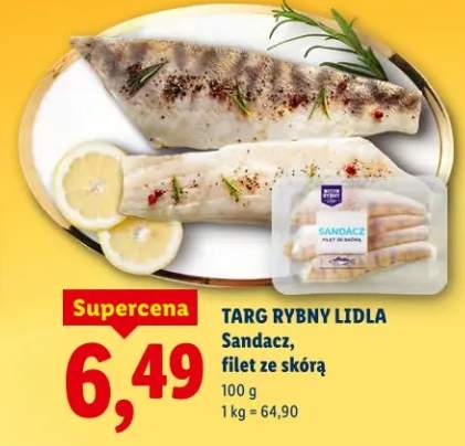 sandacz filet