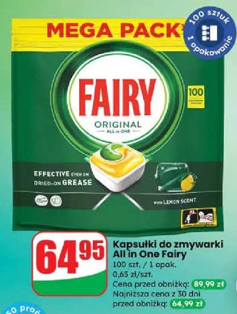 Kapsułki do zmywarki All in One