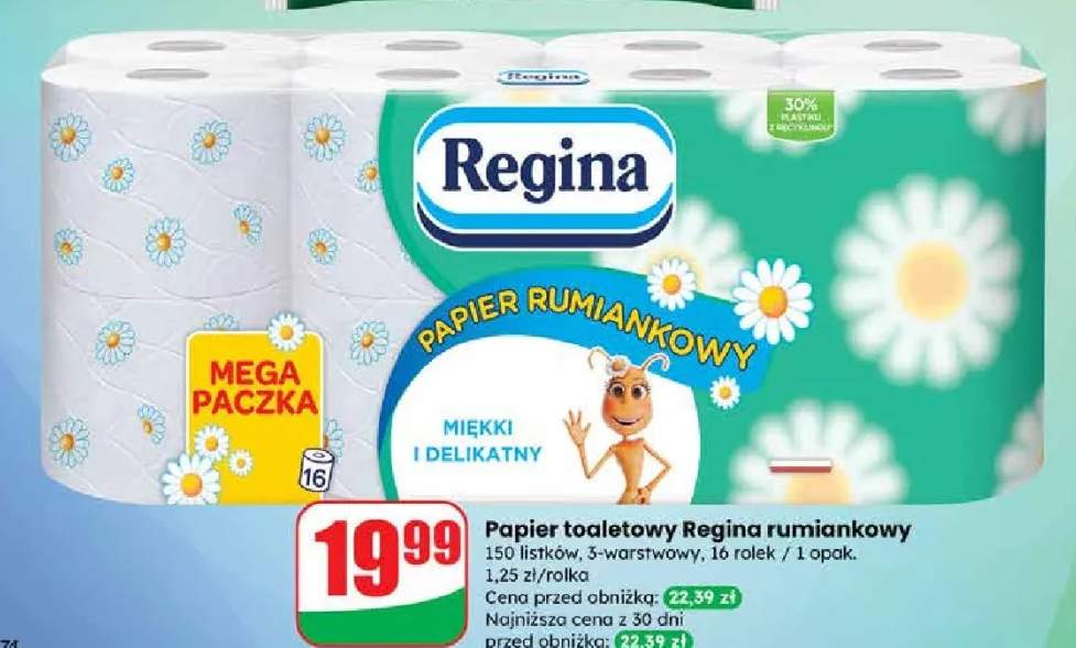 Papier toaletowy rumiankowy 3-warstwowy