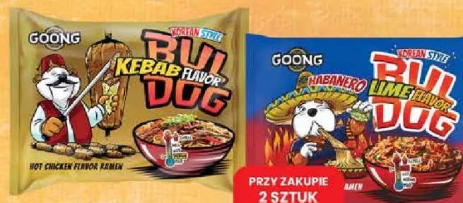 Danie nudle Buldog Goong