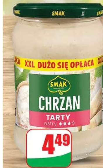 Chrzan tarty ostry