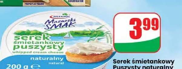 Serek śmietankowy Puszysty naturalny