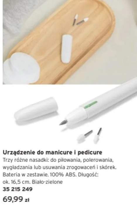 urządzenie do pielęgnacji paznokci