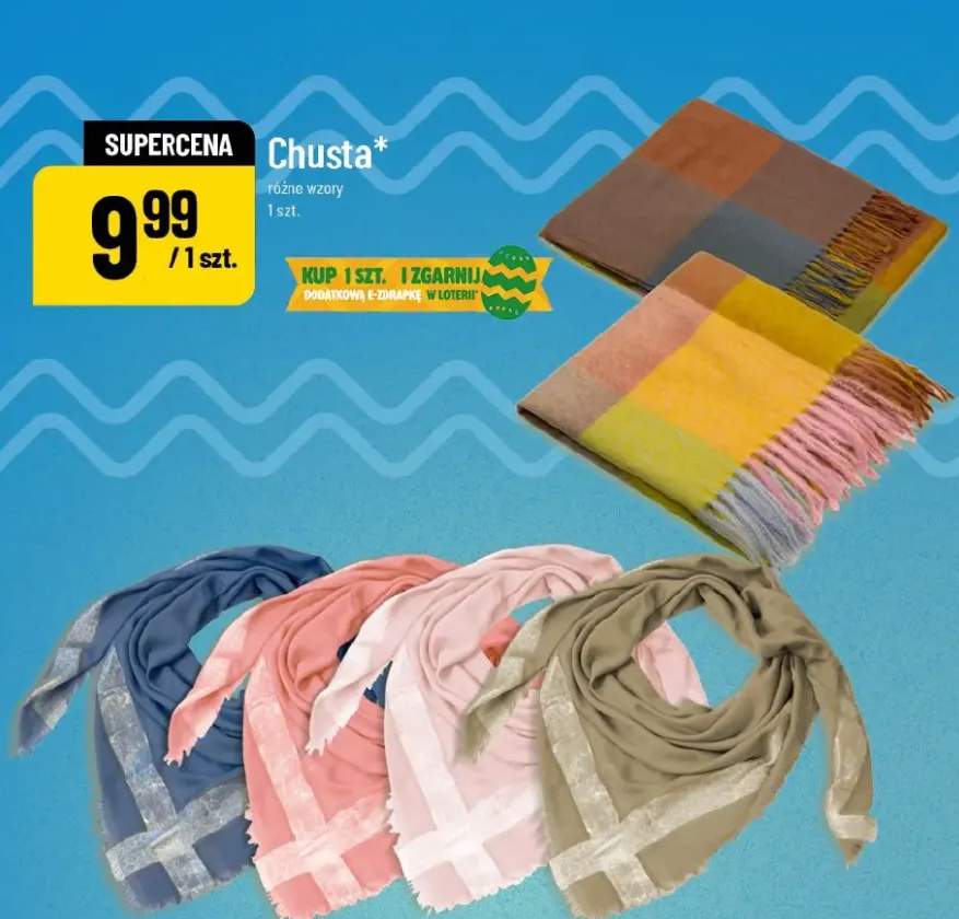 Chusta różne wzory