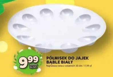 Półmisek do jajek Bable Biały