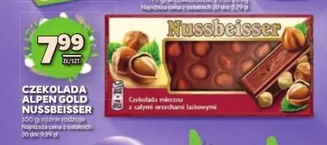 Czekolada mleczna z całymi orzechami laskowymi Nussbeisser