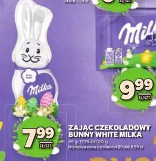Zając czekoladowy Bunny White