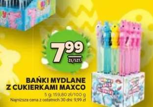 Bańki mydlane z cukierkami