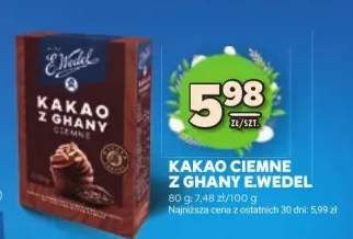 Kakao ciemne z Ghany