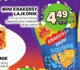 Mini krakersy