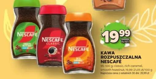 Kawa rozpuszczalna classic, rich, smooth hazelnut