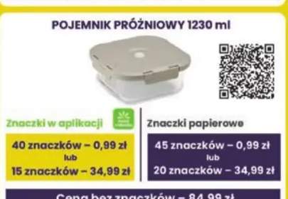 Pojemnik próżniowy 1230ml