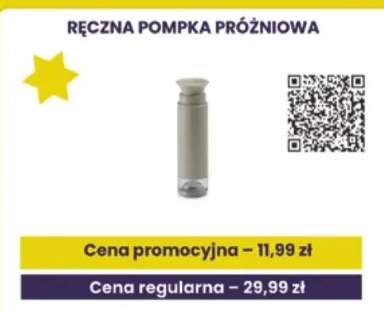 Ręczna pompka próżniowa