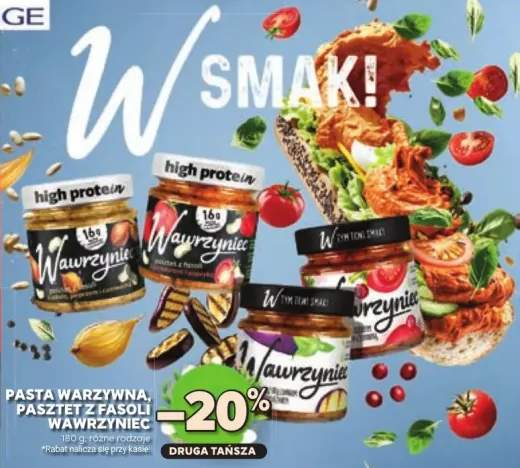 Pasta warzywna, pasztet z fasoli wawrzyniec