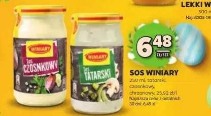 Sos tatarski, czosnkowy, chrzanowy