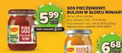 Sos pieczeniowy, bulion w słoiku