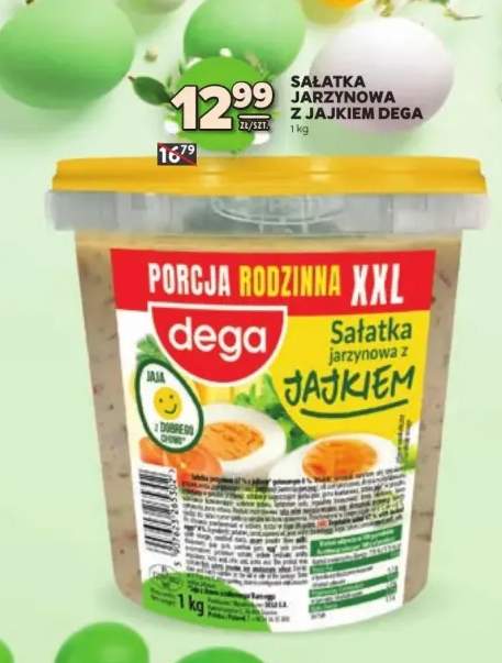 Sałatka jarzynowa z jajkiem