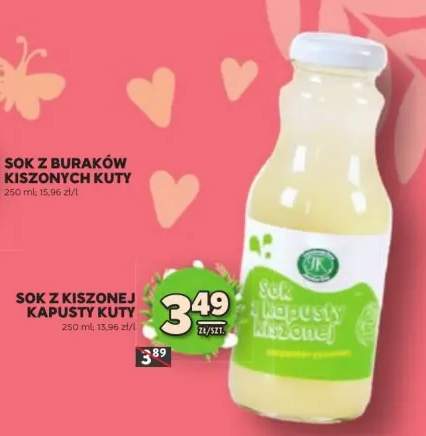 Sok z kiszonej kapusty kuty