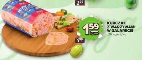 Kurczak z warzywami w galarecie