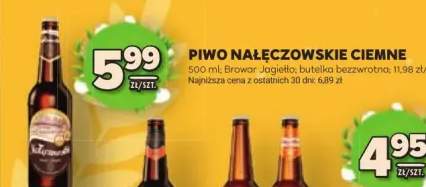 Piwo nałęczowskie ciemne