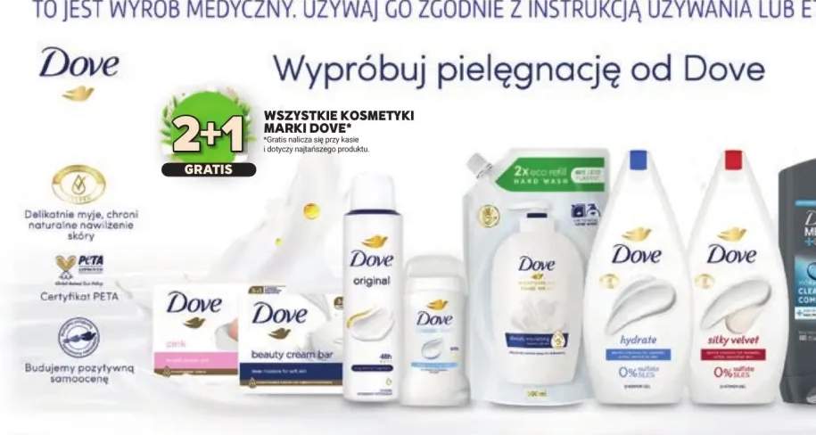 Kosmetyki marki Dove