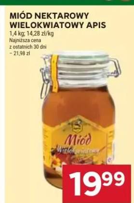 Miód nektarowy wielokwiatowy Apis