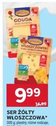 Ser żółty wędzony, łagodny, włoszczowski