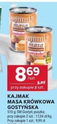 Kajmak masa krówkowa gostyńska