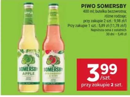 Piwo Somersby Strawberry