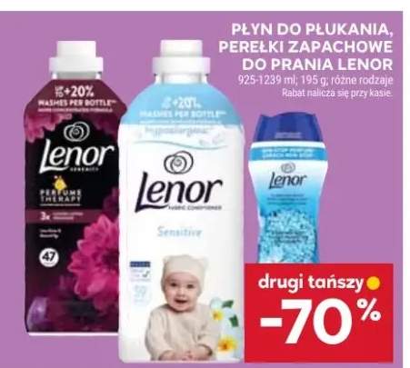 Płyn do płukania, perełki zapachowe do prania Lenor