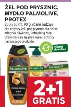 Żel pod prysznic, mydło Palmolive, Protex