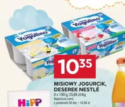 Jogurt misiowy Yogolino, deserek