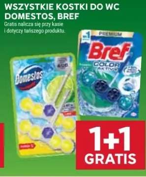 Wszystkie kostki do WC Domestos, Bref