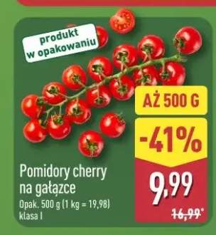 Pomidory cherry na gałązce