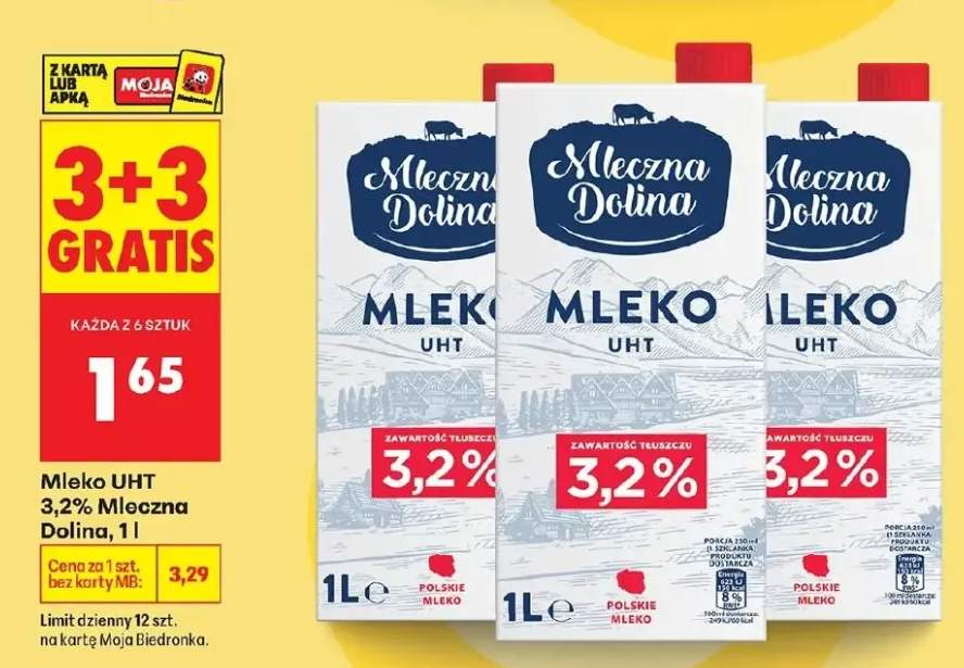 Mleko UHT 3,2%
