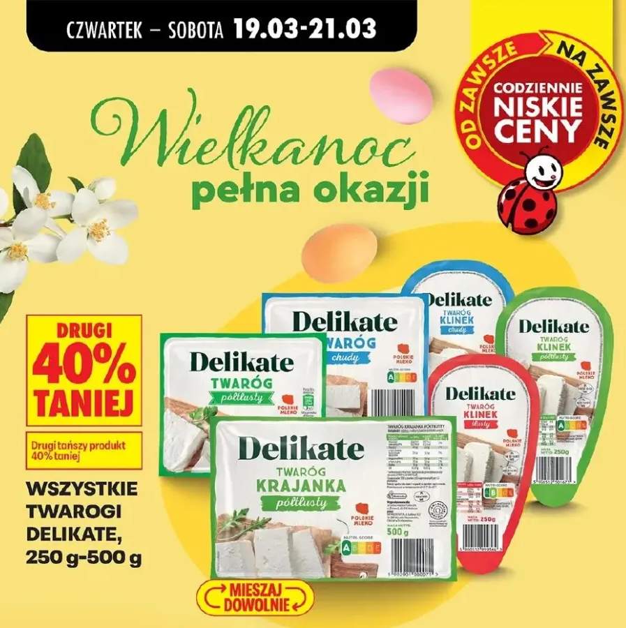 Twaróg półtłusty