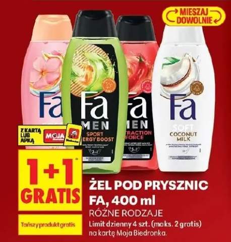 Żel pod prysznic Sport Energy Boost