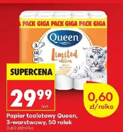 Papier toaletowy 3-warstwowy limited edition