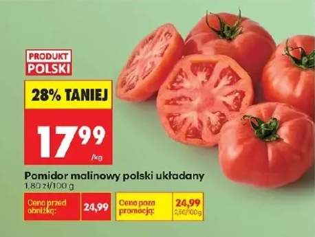 Pomidor malinowy polski układany