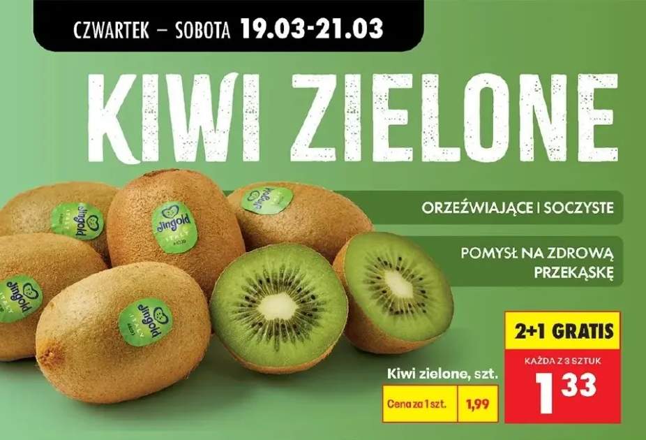 Kiwi zielone
