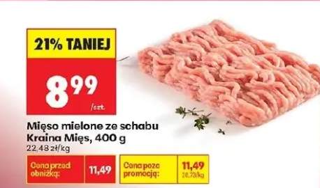 Mięso mielone ze schabu